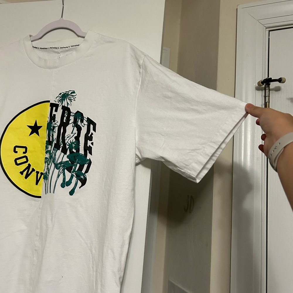Converse Smiley Split Men’s Graphic Tee View 2